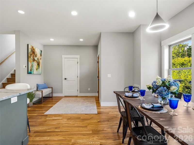 Furnished interior view inside a new home in , Asheville (Image 13).