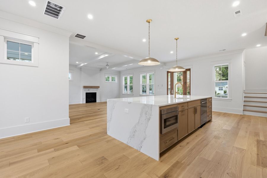 Furnished interior view inside a new home in , Mount Pleasant (Image 33).
