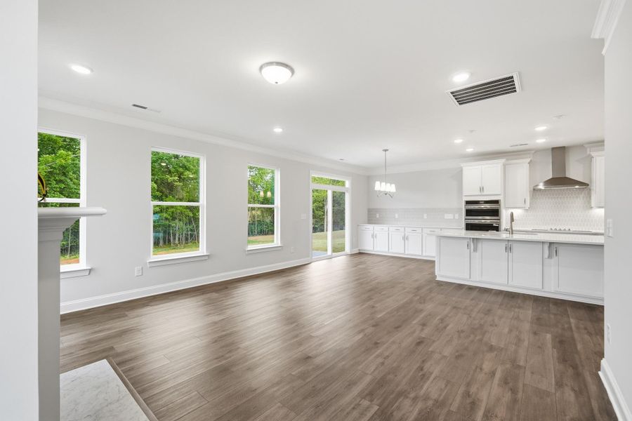Spacious, unfurnished interior of a new home in Chasewood, Mint Hill (Image 20). Spacious, unfurnished interior of a new home in Chasewood, Mint Hill (Image 20).
