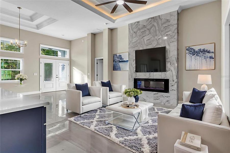 Furnished interior view inside a new home in , Hastings (Image 33). Furnished interior view inside a new home in , Hastings (Image 33).