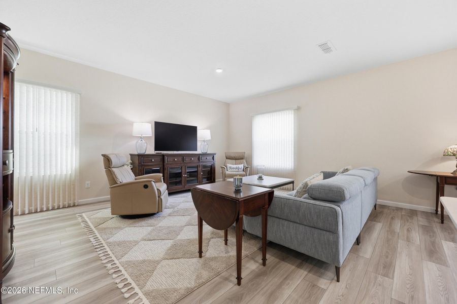 Furnished interior view inside a new home in Holstein Crossing, Green Cove Springs (Image 9).
