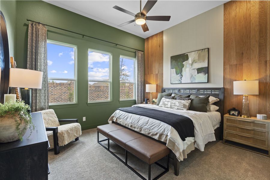 Representative furnished interior of a home built from the Durham by Chesmar Homes in Emory Glen, Magnolia (Image 6).