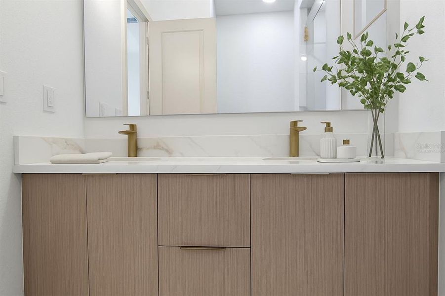 Furnished interior view inside a new home in , Lehigh Acres (Image 8).