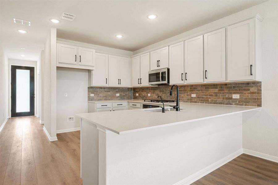 Furnished interior view inside a new home in Patterson Ranch, Georgetown (Image 8).
