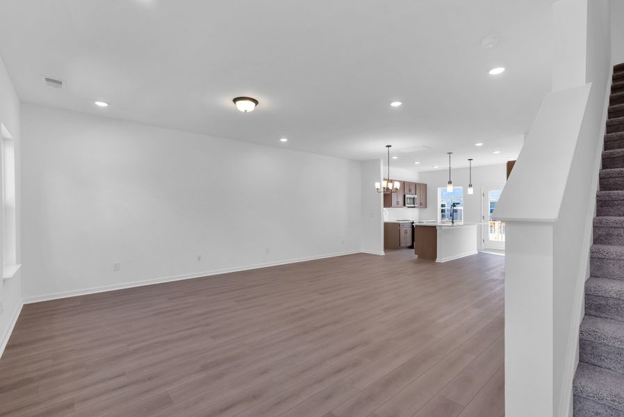 Spacious, unfurnished interior of a new home in Sweetbriar Place, Lebanon (Image 22). Spacious, unfurnished interior of a new home in Sweetbriar Place, Lebanon (Image 22).