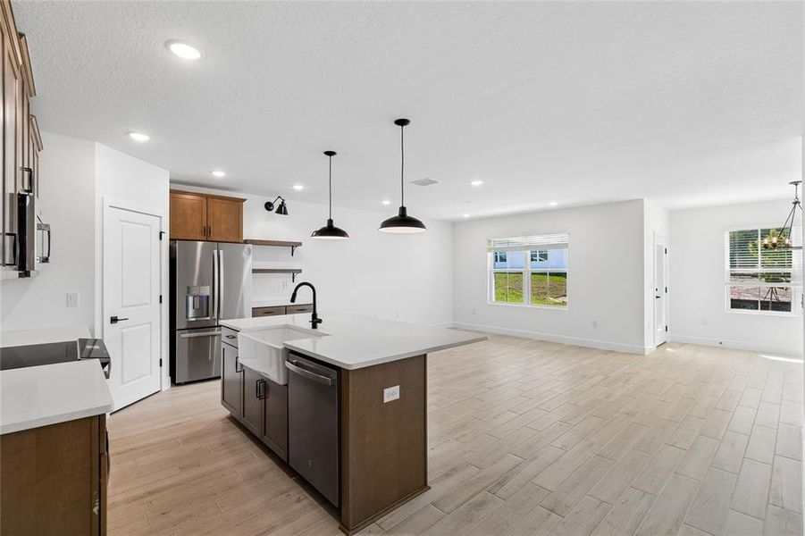 Furnished interior view inside a new home in Aspire at The Pines, Dunnellon (Image 10).