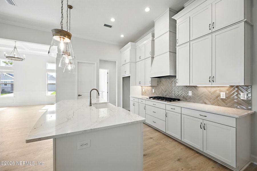 Furnished interior view inside a new home in , St. Augustine (Image 6).
