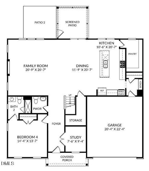 Lot 4 - 1st Floor Layout