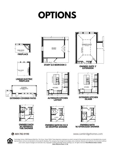 2D floor plan layout for the Jackson by Cambridge Homes in Ribbonwood, Aubrey, TX (Image 5). 2D floor plan layout for the Jackson by Cambridge Homes in Ribbonwood, Aubrey, TX (Image 5).