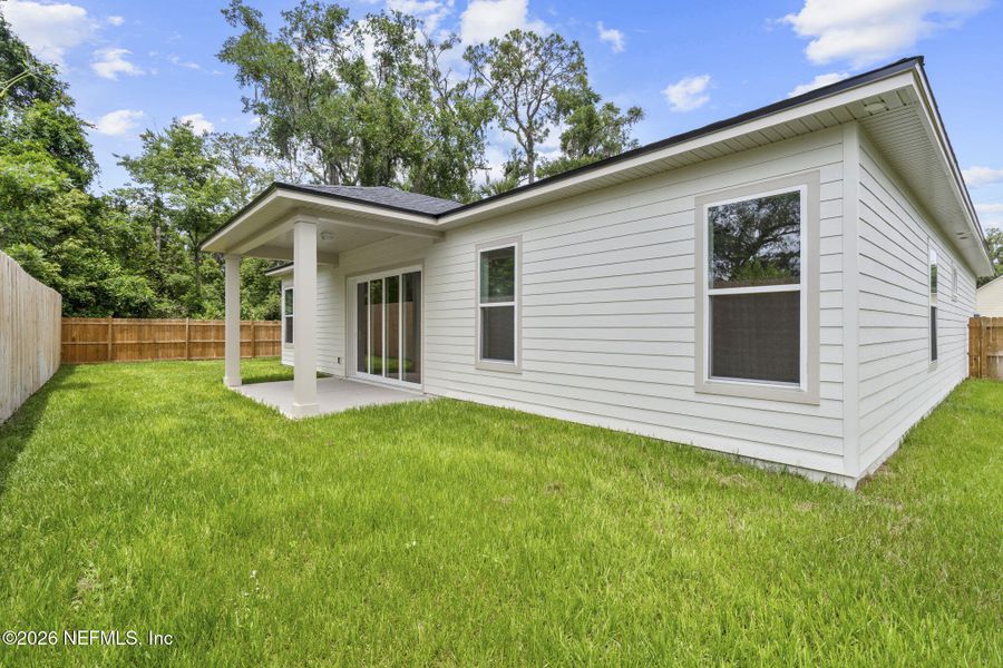 Exterior details and patio area of a home in , Orange Park (Image 29).