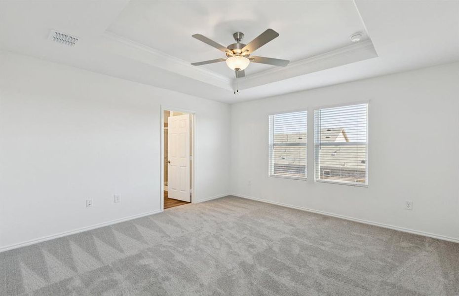 *Model representation. Some features and options may differ - Spacious owner's suite with private bath