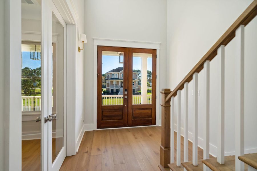 Spacious, unfurnished interior of a new home in Rivercroft, Awendaw (Image 9). Spacious, unfurnished interior of a new home in Rivercroft, Awendaw (Image 9).