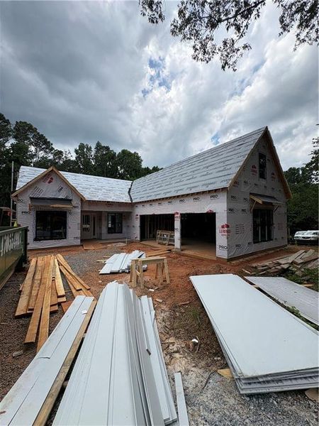 In-progress construction of a new home in , Holly Springs, GA (Image 13). In-progress construction of a new home in , Holly Springs, GA (Image 13).