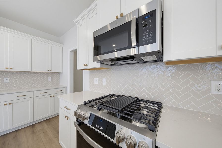 Furnished interior view inside a new home in Sweetbrier, Durham (Image 9).