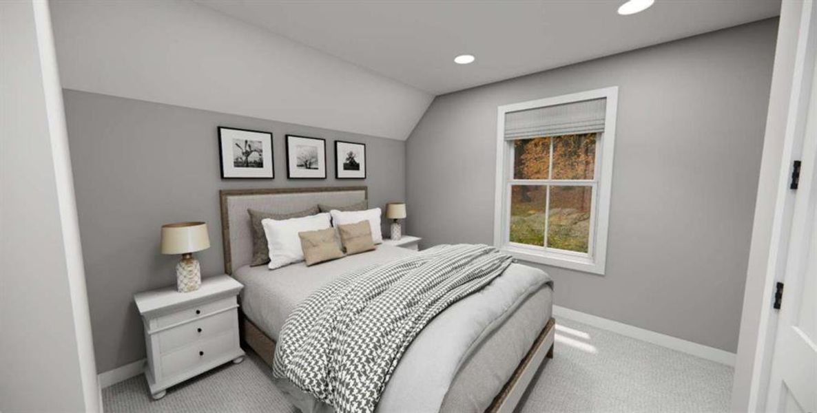 Furnished interior view inside a new home in , Carrollton (Image 42).