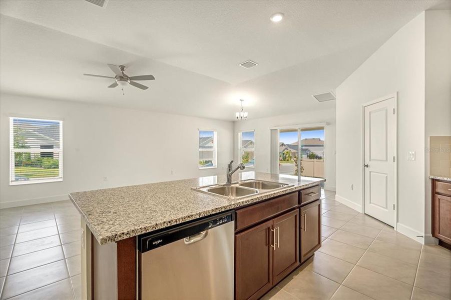 Furnished interior view inside a new home in , Davenport (Image 4). Furnished interior view inside a new home in , Davenport (Image 4).
