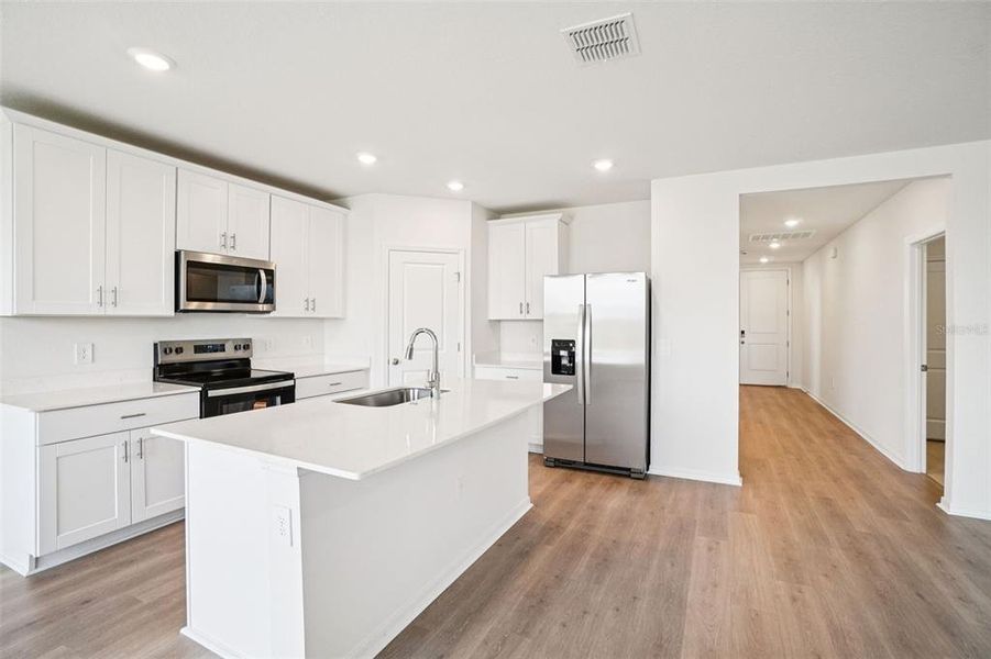 Furnished interior view inside a new home in Hamilton Bluff - Signature Series, Lake Hamilton (Image 9).