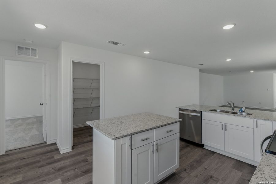 Furnished interior view inside a new home in Cinco Lakes, San Antonio (Image 5).