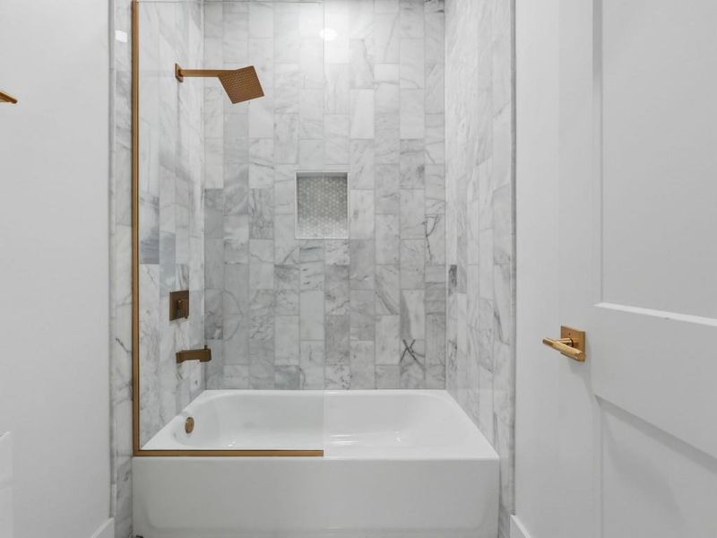 Furnished interior view inside a new home in , Canton (Image 12).