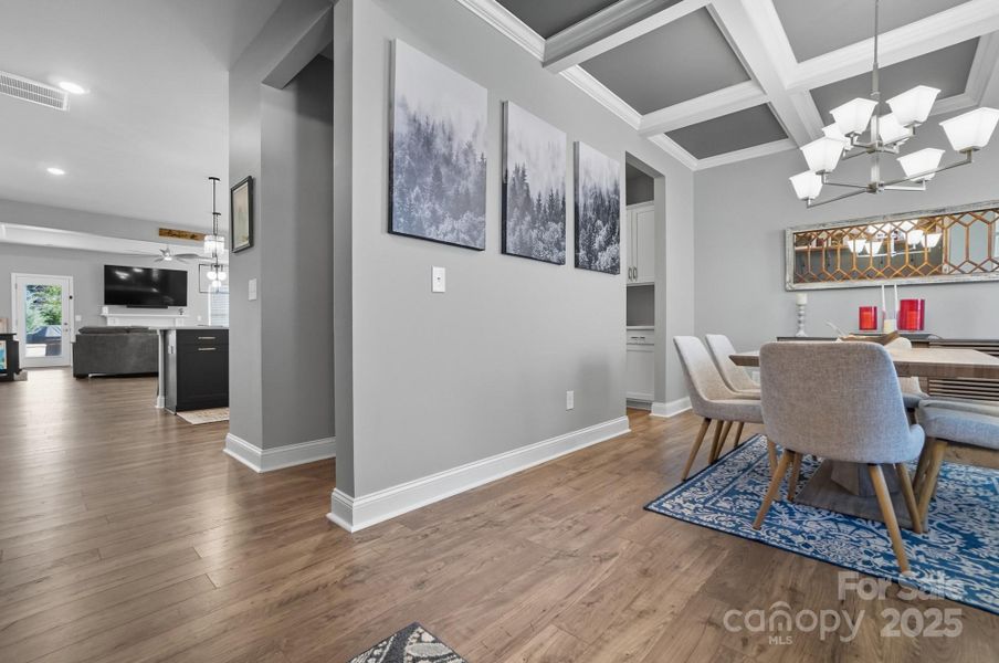 Furnished interior view inside a new home in , Monroe (Image 14).