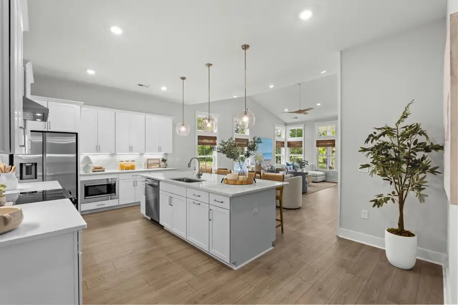 Furnished interior view inside a new home in Long Bay Golf Club, Longs (Image 4).