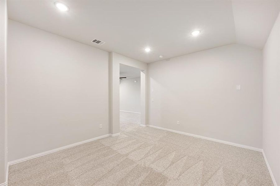 Spacious, unfurnished interior of a new home in Woodstone, Providence Village (Image 25). Spacious, unfurnished interior of a new home in Woodstone, Providence Village (Image 25).