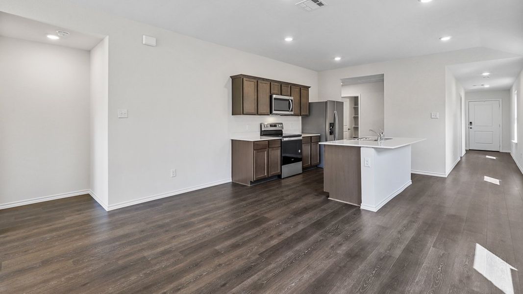 Furnished interior view inside a new home in Cartwright Ranch, Crandall (Image 8).