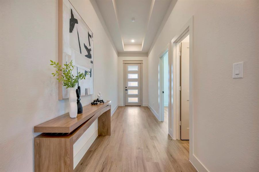 Furnished interior view inside a new home in , Fort Worth (Image 10).