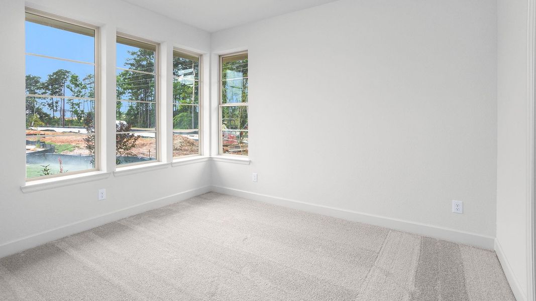 Spacious, unfurnished interior of a new home in Audubon, Magnolia (Image 9). Spacious, unfurnished interior of a new home in Audubon, Magnolia (Image 9).