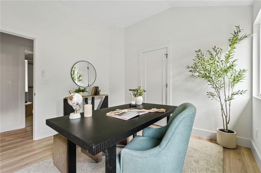 Furnished interior view inside a new home in , Alpharetta (Image 55).