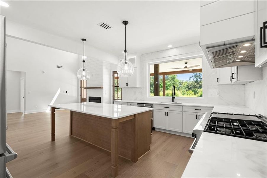 Furnished interior view inside a new home in , Canton (Image 45).