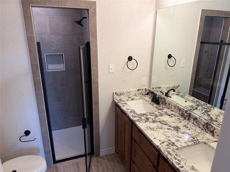 Furnished interior view inside a new home in , Springtown (Image 2). Furnished interior view inside a new home in , Springtown (Image 2).