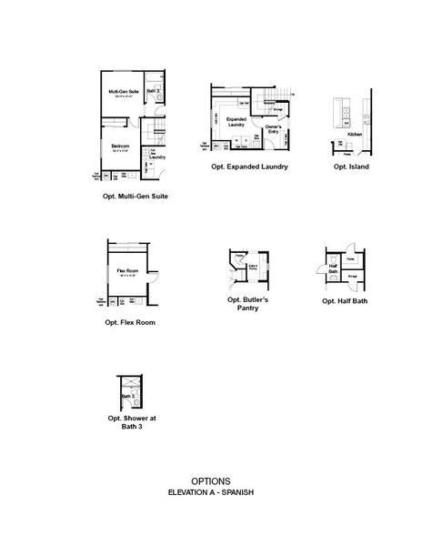 2D floor plan layout of this home in La Mira, Mesa, AZ (Image 5). 2D floor plan layout of this home in La Mira, Mesa, AZ (Image 5).