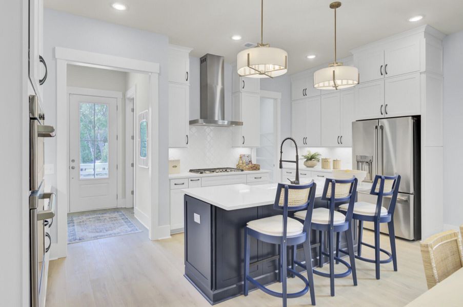 Furnished interior view inside a new home in , Johns Island (Image 13).