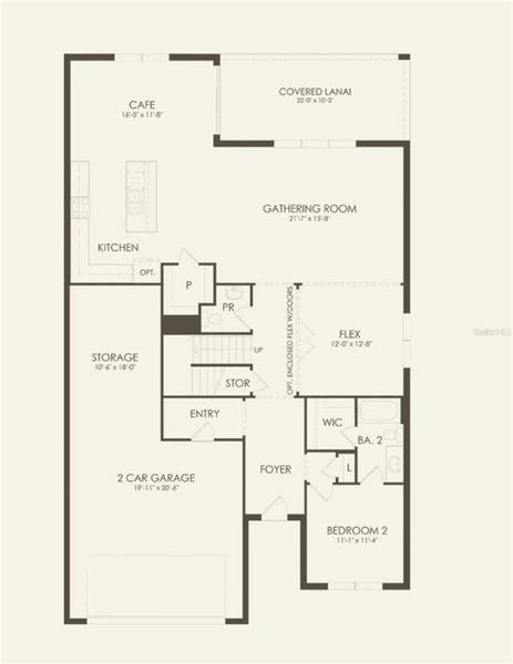 2D floor plan layout of this home in , Land O' Lakes, FL (Image 5). 2D floor plan layout of this home in , Land O' Lakes, FL (Image 5).