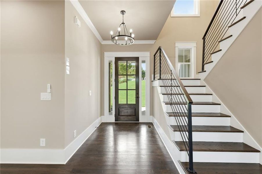 Spacious, unfurnished interior of a new home in , Flowery Branch (Image 24). Spacious, unfurnished interior of a new home in , Flowery Branch (Image 24).