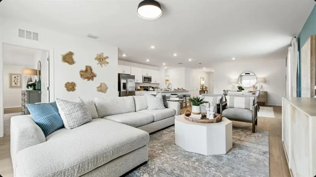 Furnished interior view inside a new home in Westview, Kissimmee (Image 3).