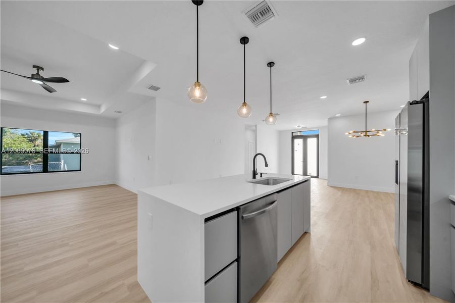 Furnished interior view inside a new home in , North Port (Image 8).