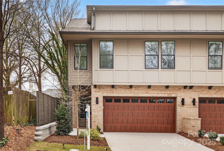 Front exterior of a new home in , Charlotte, NC, highlighting curb appeal (Image 1). Front exterior of a new home in , Charlotte, NC, highlighting curb appeal (Image 1).