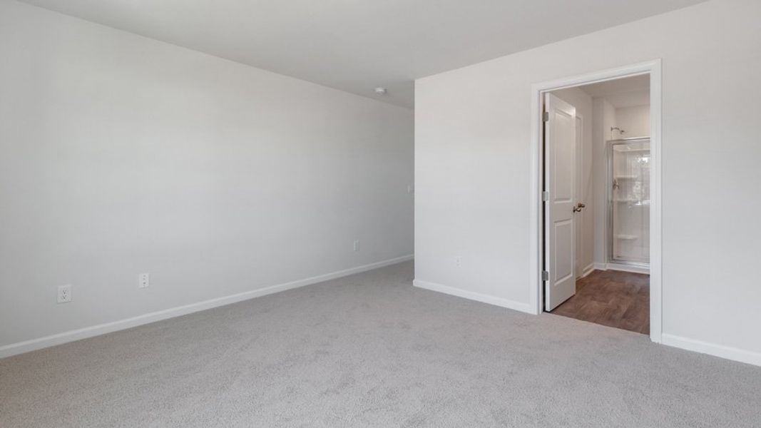 Spacious, unfurnished interior of a new home in The Townes at Matthews Landing, Fuquay Varina (Image 25). Spacious, unfurnished interior of a new home in The Townes at Matthews Landing, Fuquay Varina (Image 25).