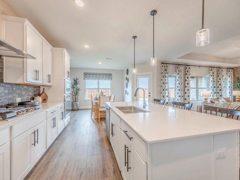 Representative furnished interior of a home built from the The Rockford C by Davidson Homes LLC in Meadow Ridge Estates, Josephine (Image 16).