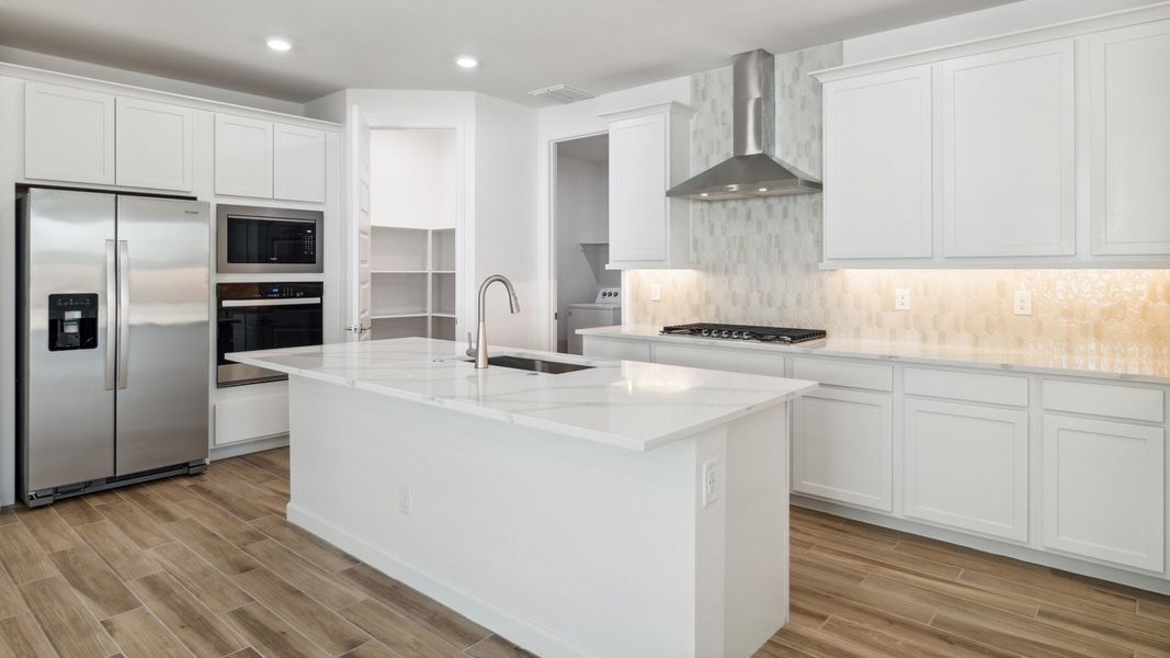 Furnished interior view inside a new home in Aloravita, Peoria (Image 8).