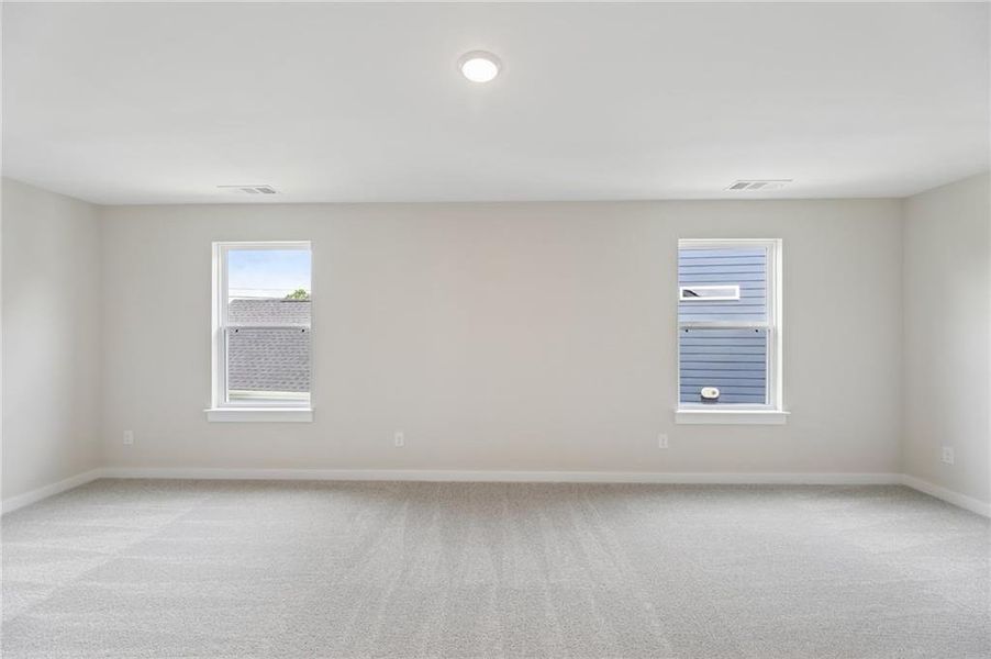 Spacious, unfurnished interior of a new home in The Park at Brighton, Locust Grove (Image 31).