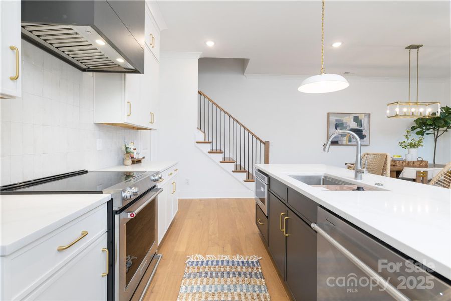 Furnished interior view inside a new home in , Charlotte (Image 7).