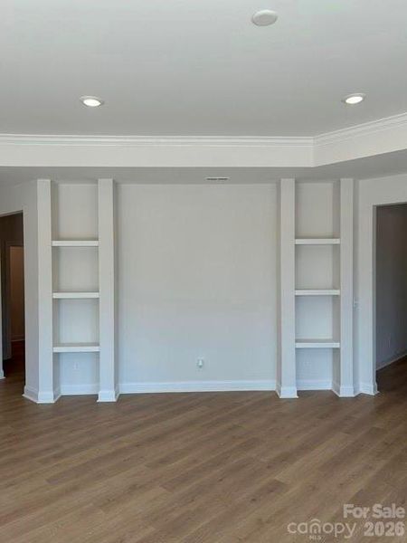 Spacious, unfurnished interior of a new home in The Courtyards at Hodges Farm, Charlotte (Image 16).