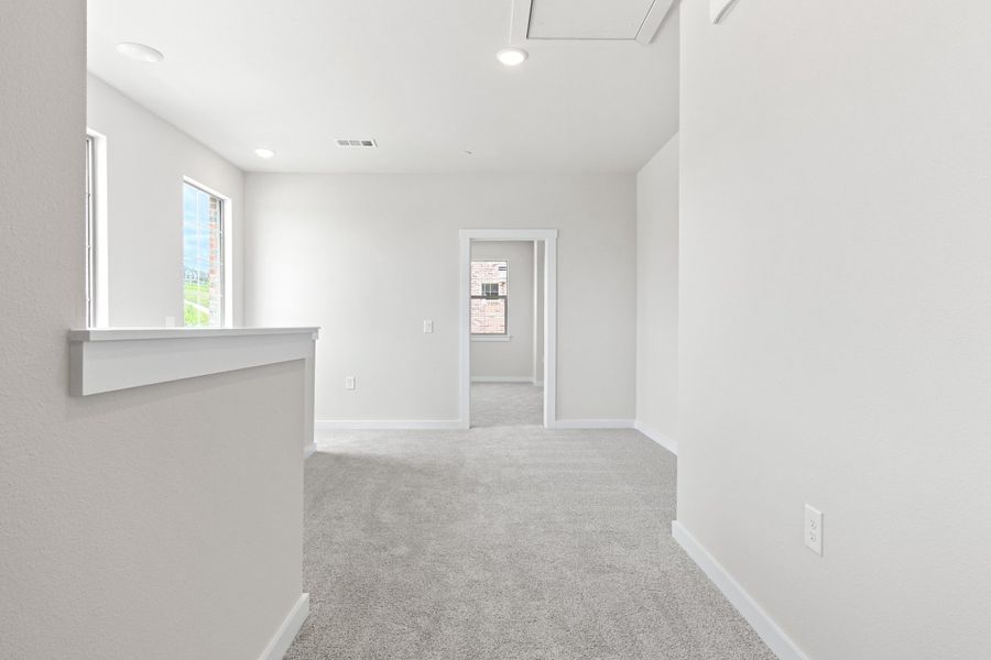 Spacious, unfurnished interior of a new home in The Tribute, The Colony (Image 24). Spacious, unfurnished interior of a new home in The Tribute, The Colony (Image 24).