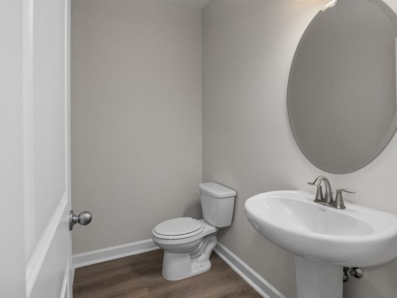 Representative furnished interior of a home built from the The Aspen by Davidson Homes LLC in Sage on North Main, Wake Forest (Image 10).