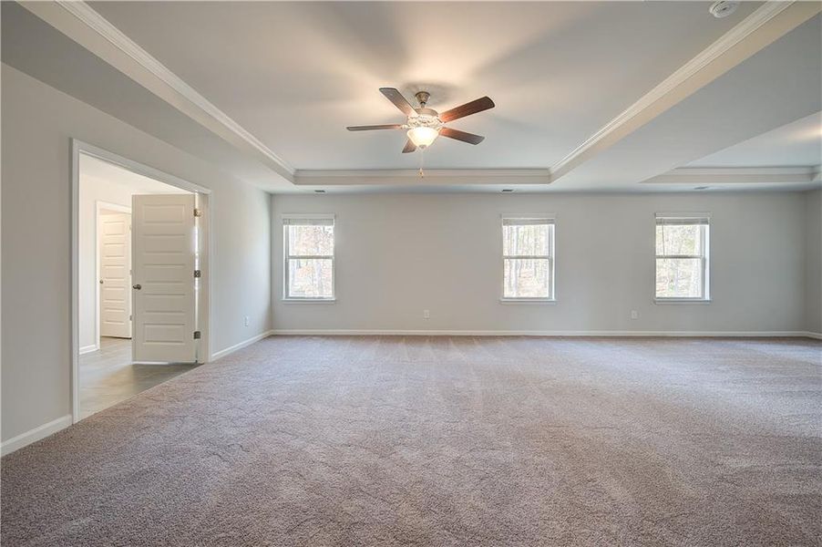 Spacious, unfurnished interior of a new home in Trinity Park, McDonough (Image 18).