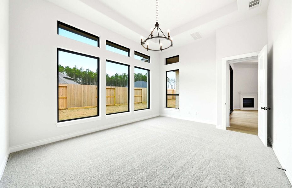 Spacious, unfurnished interior of a new home in The Highlands 55′, Porter (Image 37).