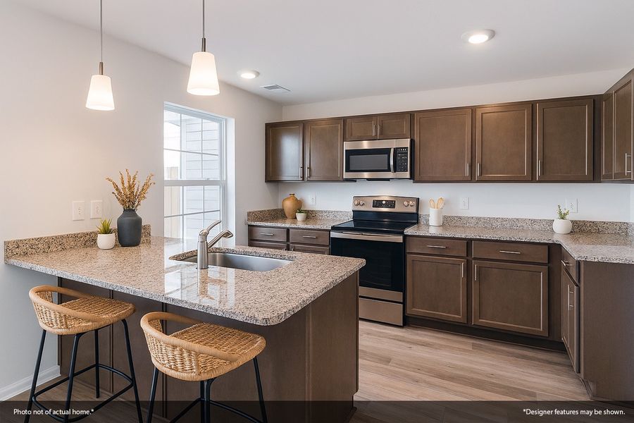 Furnished interior view inside a new home in Padgett Commons, Hopkins (Image 5).